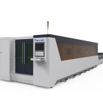 metalforarbejdning industriel laser skæremaskine fuld dækket type 1000w