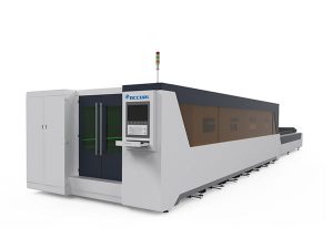 metalforarbejdning industriel laser skæremaskine fuld dækket type 1000w