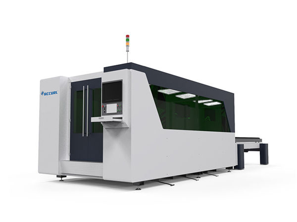 dobbeltbord cnc laser metal skæremaskine, automatisk laserplade skæremaskine