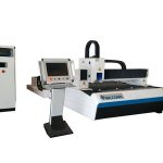 700w / 1000w rustfrit stål fiberlaserskæremaskine
