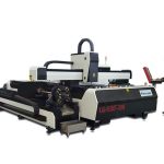 mini high power laser skæremaskine, fiber laser skæreudstyr med udvekslingsbord