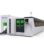 metalrør og plade fiber højhastigheds laser skæremaskine 1500w med roterende enhed