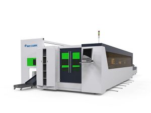 metalrør og plade fiber højhastigheds laser skæremaskine 1500w med roterende enhed